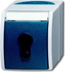 BUSCH JAEGER 2733 SLW-53 mėlynai pilkas &ndash; IP 44 &ndash; 250 V &ndash; 74 mm &ndash; 55 mm &ndash; 83 mm