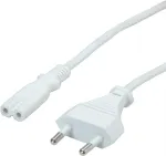 Value 19.99.2091 maitinimo laidas baltas 3 m CEE7/16 IEC 320 (19.99.2091)