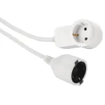 Hama Powerplug ilginimo laidas 3 m 2 AC lizdai Vidaus naudojimui Baltas