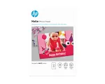 HP matinis foto popierius 180 g/m&sup2; 10 x 15 cm (101 x 152 mm) 25 lapų