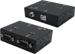 USB 2.0 į 2 prievadų RS-232 adapterio kabelis Exsys EX-13072HM metalinis korpusas