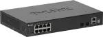 D-Link 10-Port Gigabit Stackable Smart Managed Switch su 2 x 10G SFP+ prievadais