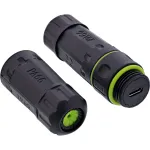 InLine 69927L USB-C movoji jungtis IP68 &ndash; moteri&scaron;kas/moteri&scaron;kas adapteris kabeliams sujungti