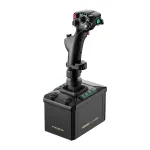 MOZA AB6 Flight Simulator stovo komplektas &ndash; juodas ABS, aliuminis ir anglies pluo&scaron;tas, maitinimas AC 110&ndash;220V, piko galia 72W