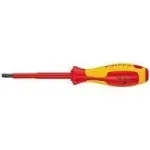 Knipex VDE Torx atsuktuvas dydis T 15, a&scaron;menų ilgis 80 mm, DIN EN 60900 (98 26 15)