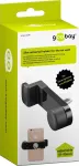 Wentronic Goobay Slim Universal Holder for the air vent, Black (47139)