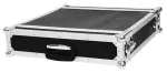 Roadinger 30107200 efektų stovas CO DD, 2U, gylis 40 cm, juodas