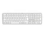 Hama WK-550 klaviatūra Home/Office RF Wireless + Bluetooth QWERTZ voki&scaron;ka pilka, balta