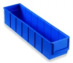 Dėžutė smulkioms detalėms Allit 456540 polipropileno mėlyna 91x400x81 mm