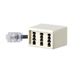 METZ CONNECT BTR Telefono adapteris RJ-45 (M) &ndash; TAE-NFN (M) 10 cm (130450440101-E)