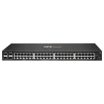 HPE Aruba 6000 48G 4SFP Switch - perjungiklis - L3 - valdomas - 48 x 10/100/1000 + 4 x Gigabit SFP - &scaron;oninis oro srautas - montuojamas į stovą - AC 100-127 V / 200-240 V