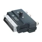 SCART adapteris ShiverPeaks 94035 su 3&times; RCA (Cinch) ir 4 kontaktų MiniDIN jungtimi