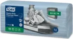 Tork 530279 visapusės paskirties valymo &scaron;luostės, 415 x 355 mm, mėlynos, 1 sluoksnio neaustinės, perforuotos, itin tvirtos