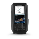 Žuvų ie&scaron;kiklis GARMIN STRIKER Vivid 4cv 4 colių (10,2 cm) ekranas, 272&times;480 px, 300 W RMS
