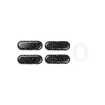 Pelės kojelės HP HyperX Glass Skates, PTFE ant grūdinto stiklo, 7,7&times;21,2&times;0,8 mm, baltos (pora)