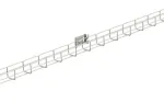 Legrand 586060 sieninis laikiklis kabelių loviui