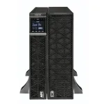APC Smart-UPS On-Line, 8kVA/8kW, stelažinis/bok&scaron;tinis, 230V, 2x IEC C13+1x IEC C19+Hard wire 3 laidai (H+N+E) i&scaron;vadai, tinklo kortelė, be bėgių komplekto