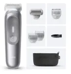 Kūno kirpimo ma&scaron;inėlė Braun Series 7 BG7550 Pilka Ličio jonų baterija