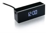Philips 22AV1860A Skaitmeninis laikrodis, juodas, stačiakampis