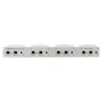 Wantec 2wIP D-Series RJ45 19 inch stovo įrenginys 4x siųstuvas jungiklio pusėje