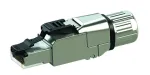 Teleg&auml;rtner J00026A5000 RJ-45 ki&scaron;tukas Cat6a kabeliams, sidabrinė apdaila