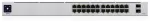 Ubiquiti UniFi USW-24-POE valdomas tinklo jungiklis L2/L3: 24 x 1 Gbit/s (16 su PoE+), 2 x SFP, 1U, sidabrinės spalvos