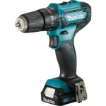 Makita HP333DSAX1 akumuliatorinis smūginis gręžtuvas-suktuvas, 12 V, su 2 akumuliatoriais