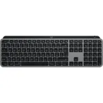 Logitech Master Series MX Keys S for Mac - Pilno dydžio klaviatūra - su ap&scaron;vietimu - Belaidė - Bluetooth LE - AZERTY - Prancūzi&scaron;ka - Erdvės pilka (920-011625)