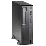 Akyga AK-502-02BK SFF kompiuterio korpusas, Micro ATX / Mini ITX, 2x USB 3.0, be maitinimo bloko, juodas