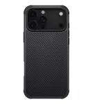 PITAKA Aramid ProGuard MagSafe Dėklas, skirtas iPhone 17 Pro Max, juoda/pilka