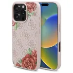 Guess GUHMP16XP4ROPEMCP iPhone 16 Pro Max 6,9 col. Pink Hardcase 4G Flowers Print MagSafe