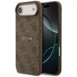 Guess 4G Ring Classic Logo MagSafe Case, iPhone Air, Brown