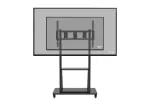 Celexon Economy 55110MP Mobilus televizoriaus stovas plok&scaron;čiaekraniams, dažytas plienas, matinė juoda, ekrano dydis 139,7-279,4 cm (55-110 inch)