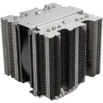 SilverStone SST-XED120S procesoriaus oro au&scaron;intuvas, 120 mm, aliuminis/juodas