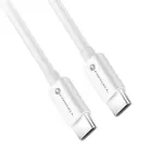 Forcell F-Energy USB-C į USB-C laidas QC4.0 PD 5A 100W 3m Baltas C339