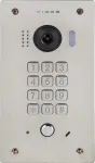 Vidos DUO S1411D durų stotelė - Full HD 1080p, 2 laidų, IP65, sidabrinė