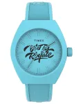 TIMEX Vyri&scaron;kas lauko laikrodis TW2W96900 40mm kvarcinis analoginis rudas odinis dirželis juodas ciferblatas