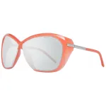 PORSCHE DESIGN Moteri&scaron;ki akiniai nuo saulės P8603-66A titano auksiniai pilotiniai aviatoriniai pilki gradientiniai UV400