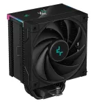 DeepCool AK500S Digital oro au&scaron;intuvas procesoriui, 120 mm ventiliatorius, 68,99 CFM, 2,19 mmH2O, Intel/AMD, juodas