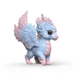 Schleich Bayala Baby Crystal Dragon žaislinė figūrėlė
