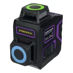 Ermenrich LV40 PRO Lazerinis Nivelyras, Žalias Spindulys, 2 Linijos, 20 m Atstumas