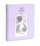 LOVEINSTANT Fotoalbumas 64 nuotraukoms, suderinamas su Fuji Instax Mini 13 12 11 40 41 99 Evo Link / Violetinė
