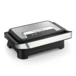 Kontaktinė grilio keptuvė Tefal Inicio Compact GC270D10 &ndash; stačiakampė 1000 W, grotelinis vir&scaron;us, juoda/nerūdijantis plienas