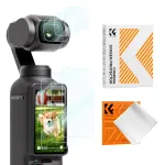 KF 6 vnt. komplektas 9H grūdinto stiklo ekrano ir objektyvo apsaugoms, skirtas DJI Osmo Pocket 3