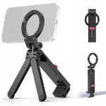 ULANZI MA88 MagSafe Metal Hand Grip, Desktop Stand & Tripod Mount for iPhone 12/13/14/15/16 Series, Aluminum Alloy, 360&deg; Swivel, Cold Shoe & 1/4 inch-20 Thread, Space Gray