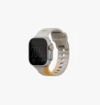 UNIQ Stride De Rubber Watch Strap, tinka Apple Watch 49/46/45/44mm, smėlio spalvos