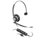 Poly EncorePro HW715 Wired On-Ear Headset su triuk&scaron;mą slopinančiu mikrofonu