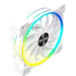 ALPENF&Ouml;HN Wing Boost 3 ARGB 120mm ventiliatorius 3 vnt. komplektas Baltas