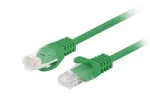 Lanberg Cat.6 UTP 1m žalias patchcord 10 vnt. &ndash; Fluke patvirtintas