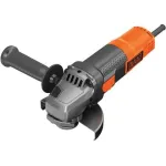 Kampinis &scaron;lifuoklis Black & Decker BEG220, 900 W, 125 mm diskas, 12 000 aps./min., M14 velenas, 2 m laidas